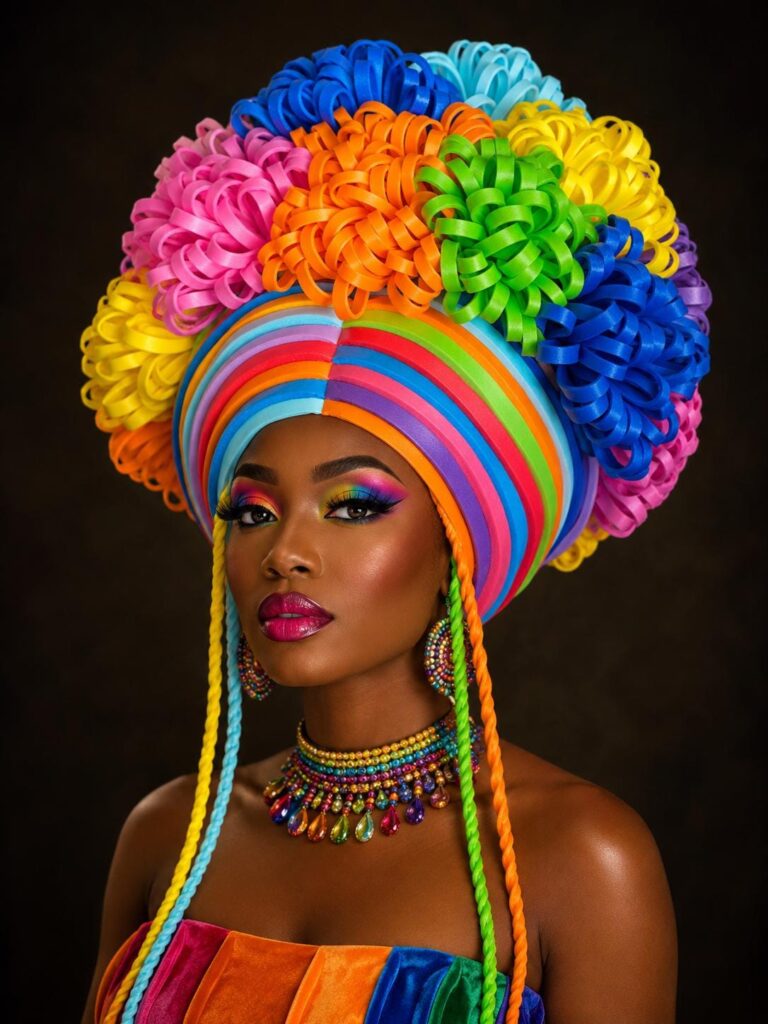 Foam headpiece COLORFUL